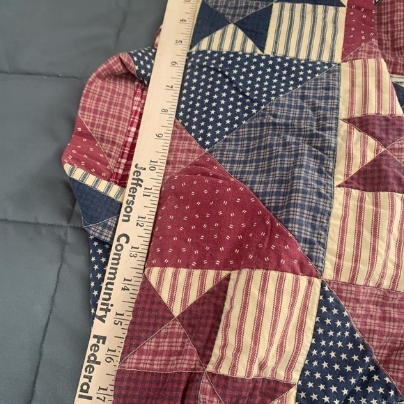 Homemade jacket, granny, core Americano, reversible size XL see measurements - Picture 12 of 14